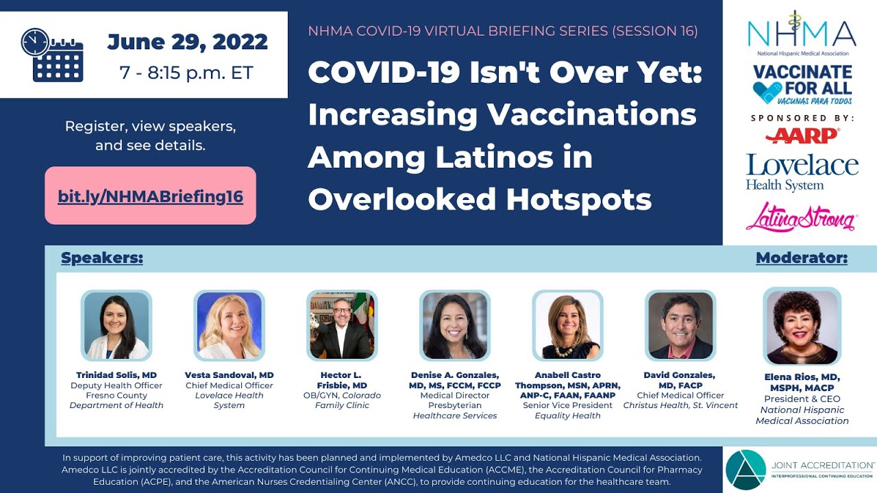 Webinar: Increasing COVID-19 Vaccinations Among Latinos in Overlooked Hotspots